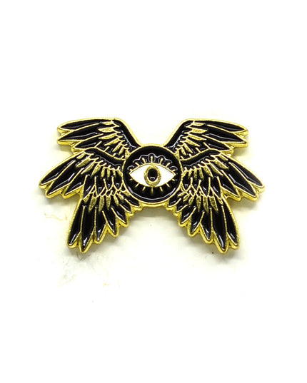 Winged Eye Design Pin