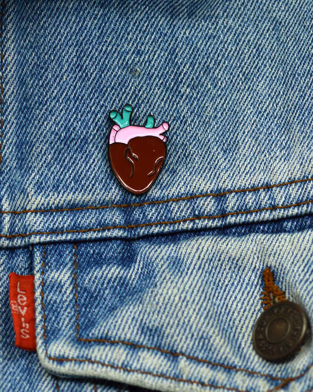 Anstecknadel – Anatomisches Herz