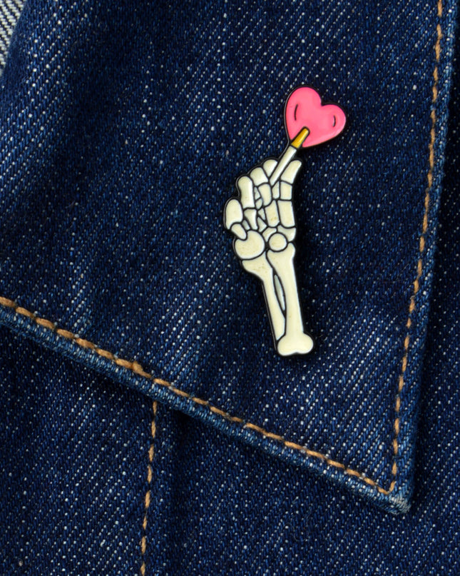Heart Lollipop Pin