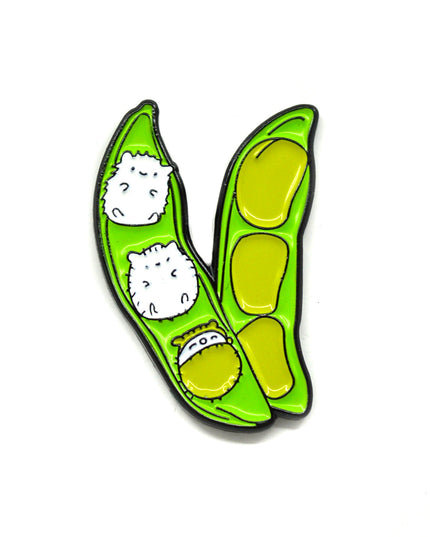 Brosche – Sojabohnen-Igel