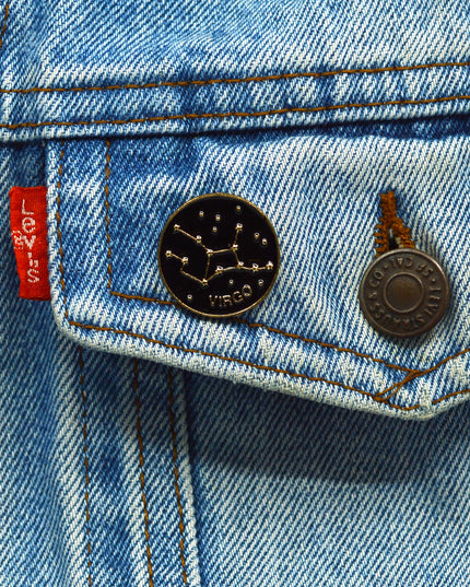 Virgo Constellation Pin