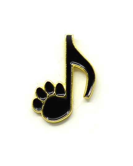Pin - Paw Musiknote