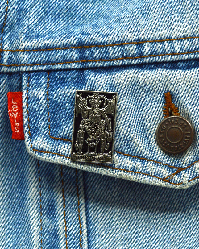 Tarot The Devil Pin Halloween Costume Accessory