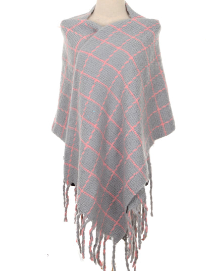 Grauer Karoschal | Kategorien: Accessoires, Limited Kollektionen