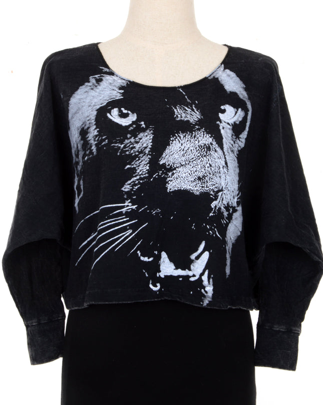 Distressed Sweater - Leopard Print | Christmas Collection
