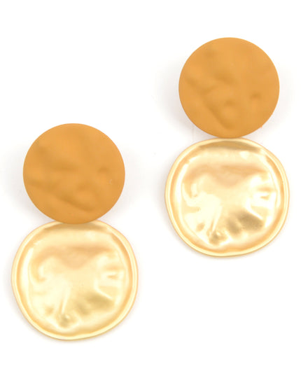 Scheibenohrringe – Braun I | Weihnachts- &amp; Halloween-Motive