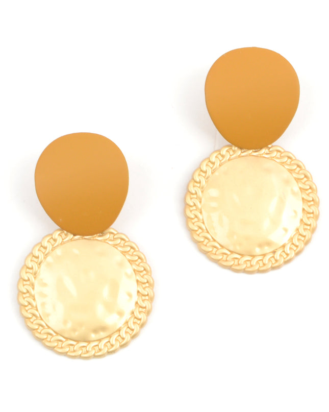 Scheibenohrringe – Braun II | Weihnachts- &amp; Halloween-Motive