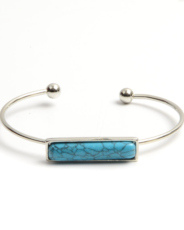 Stripe Gemstone Bracelet