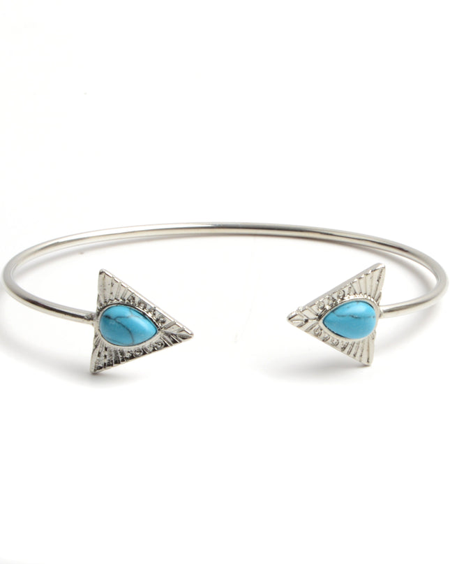 Triangle Gemstone Bracelet