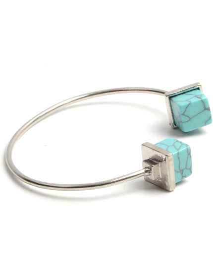 Cube Gemstone Bracelet