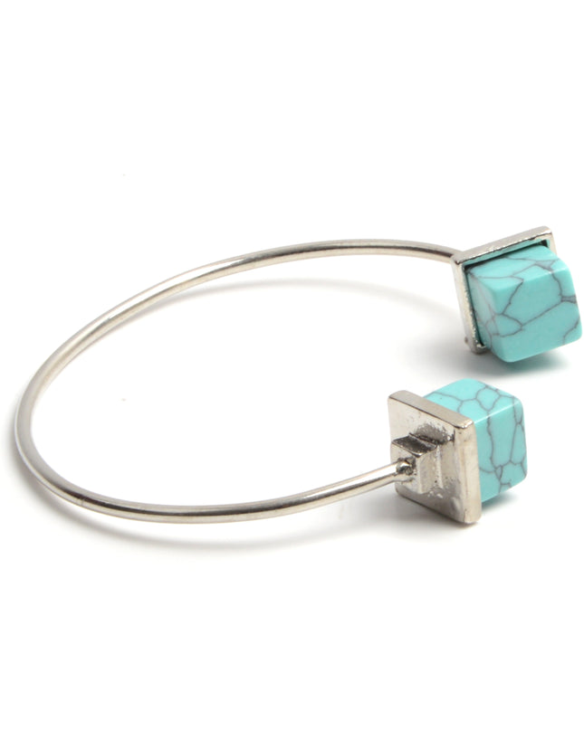 Cube Gemstone Bracelet