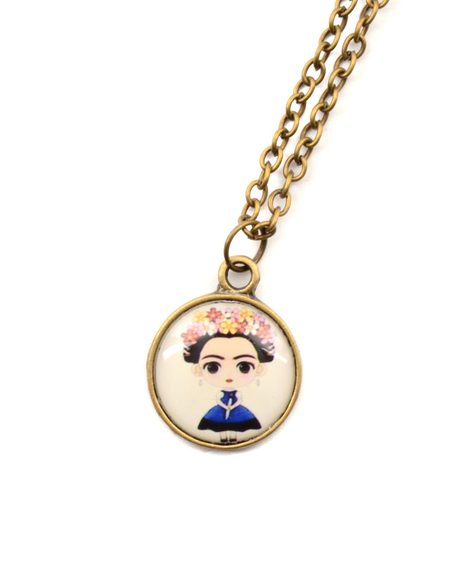 Picture Necklace - Medium Frida III | Accessories for Women