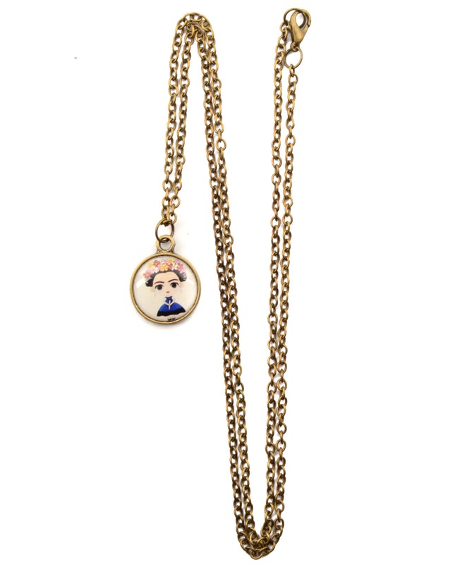 Picture Necklace - Medium Frida III | Accessories for Women