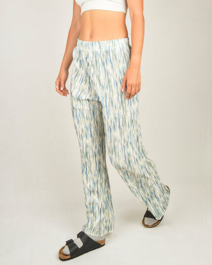 Krepphose – gestreift | Stilvoll und bequem