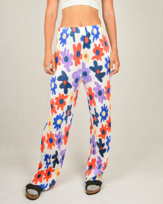 Harry's Flowers Crepe Pants