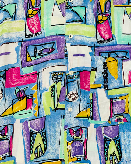 Vintage Krikszkraksz Button-Up-Hemd – Weihnachtspullover-Kollektion