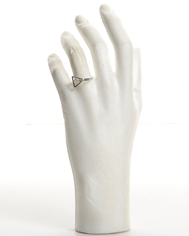 Dreieckiger Chromring