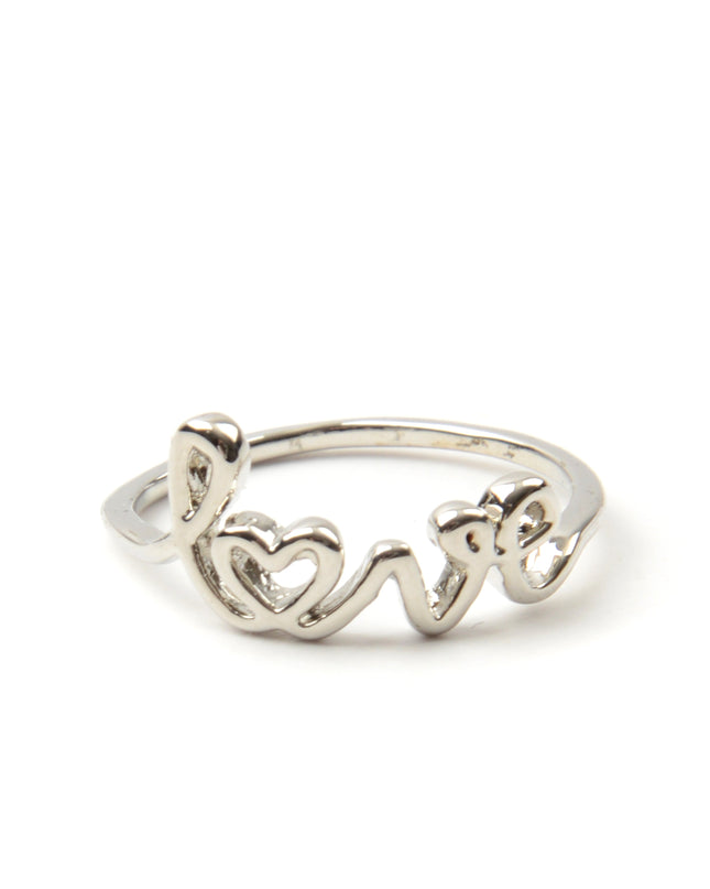 Love Chrome Ring