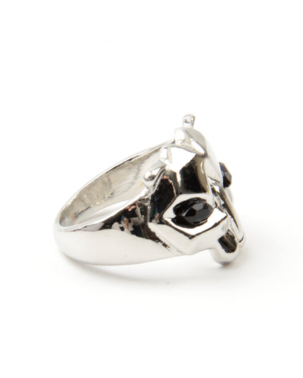 Chrome Leopard Ring