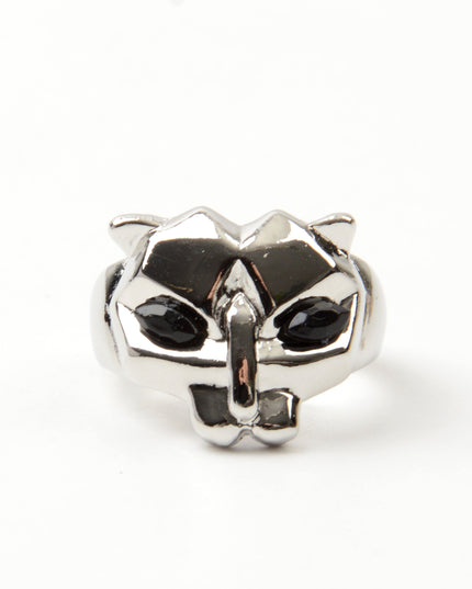 Chrome Leopard Ring