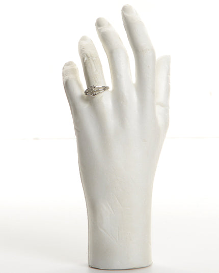 Dreifacher Knoten-Chromring