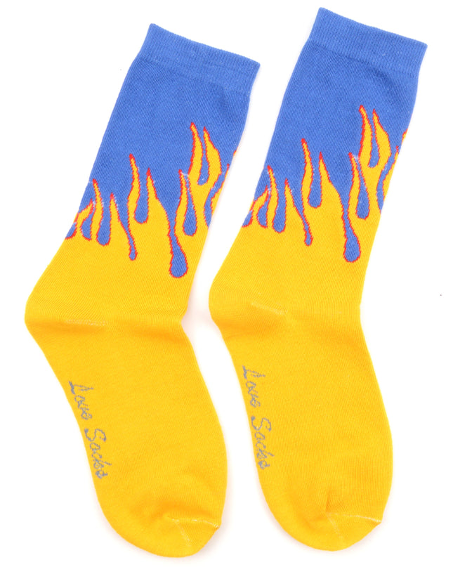 Fun Christmas Socks - Flame Design I