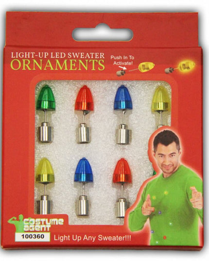 LED-Ornamente für Weihnachtspullover