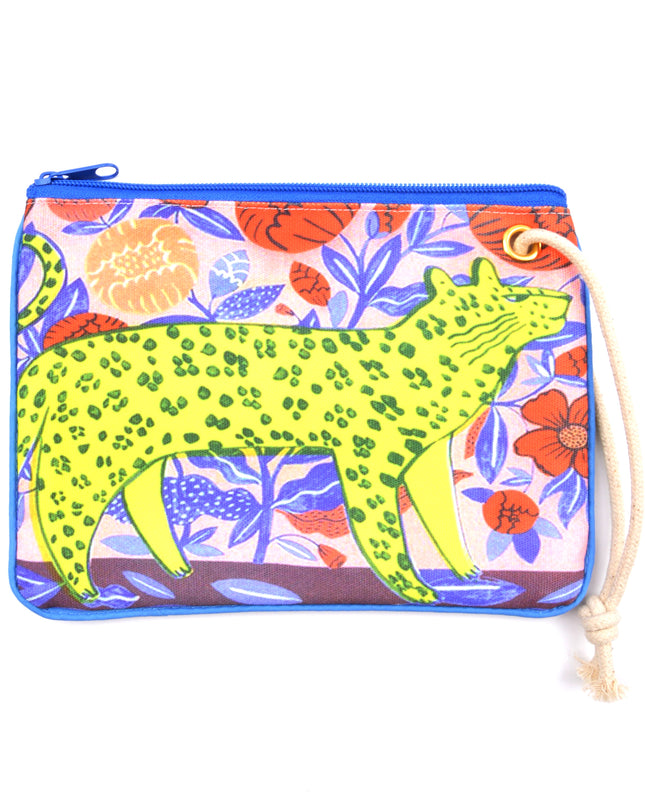 Leopard Print Cosmetic Bag