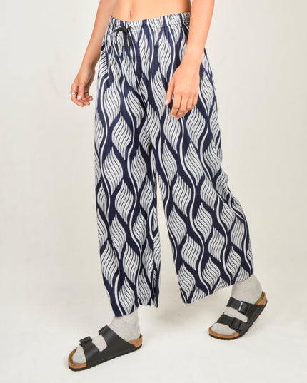 Leaf Pants – Dunkelblau | Bequeme Loungewear