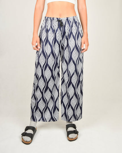 Leaf Pants – Dunkelblau | Bequeme Loungewear