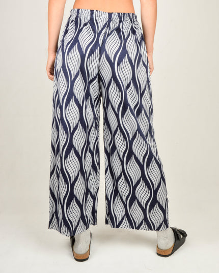 Leaf Pants – Dunkelblau | Bequeme Loungewear