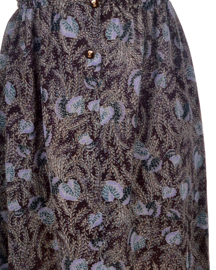 Vintage-Kleid - Blatt