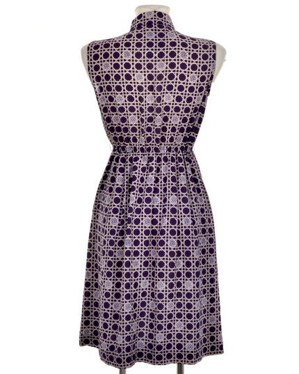 Vintage-Kleid – Karomuster | Klassische Festtagsmode