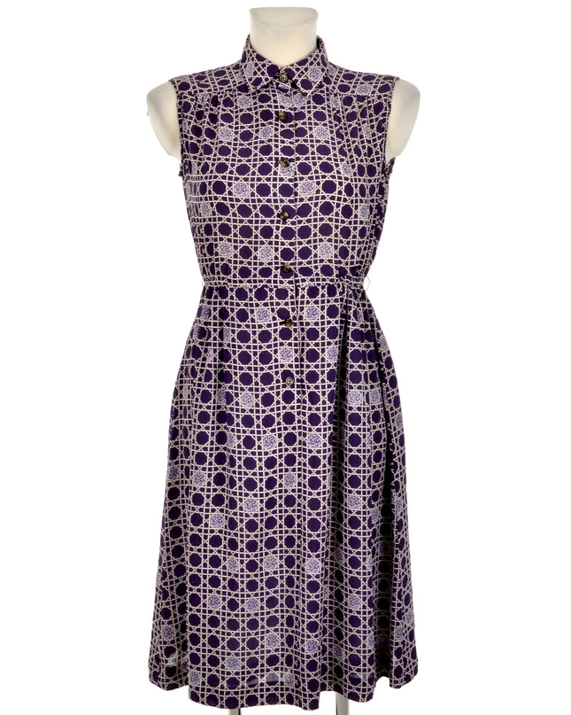 Vintage Dress - Checkered Style | Handle: vintage-dress-checkered