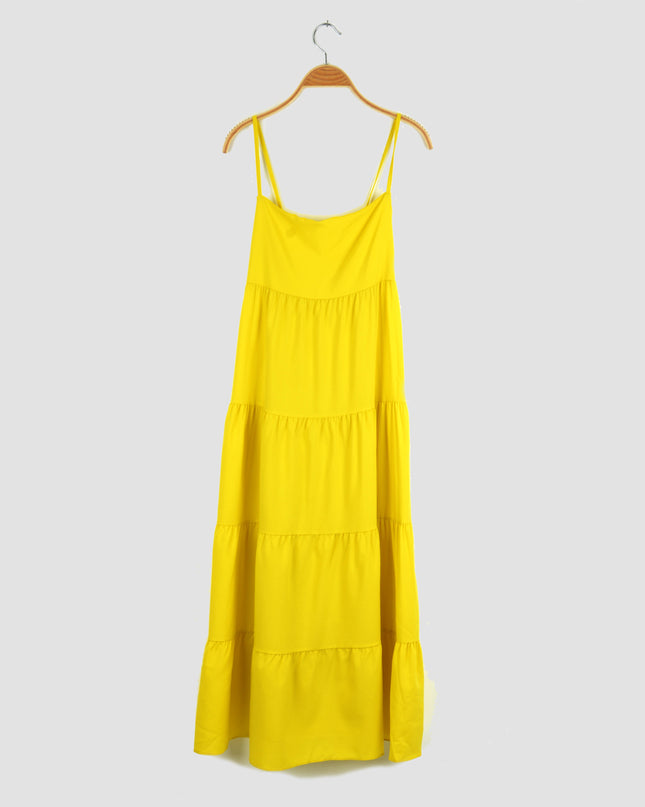 Maxikleid - Limette