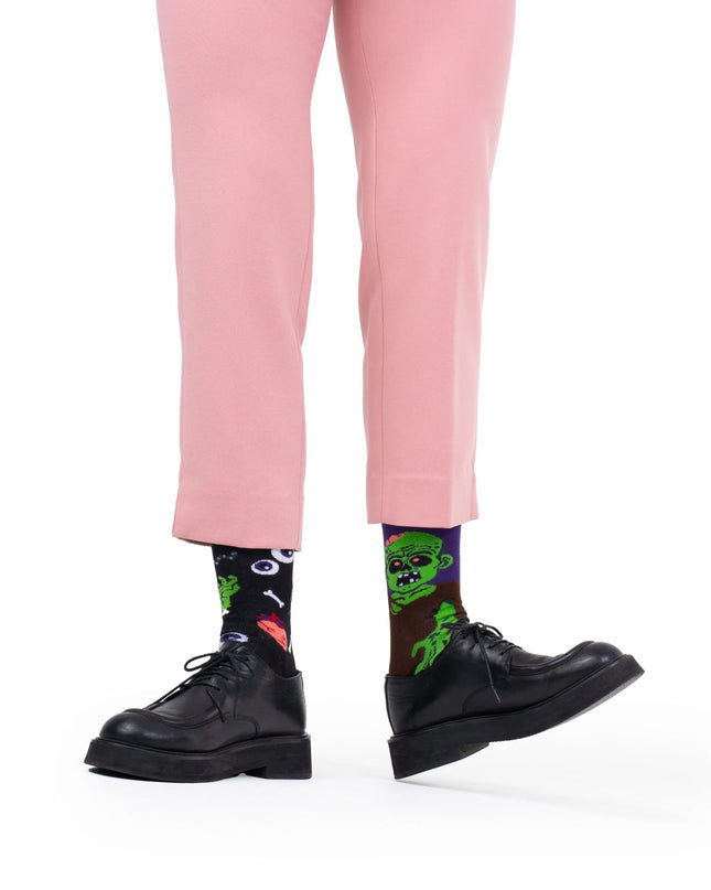 Viele Morgen Socken - Das Zombie-Design