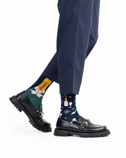 Viele Morgen Zokni - Champagner-Dusche-Spaß-Socken