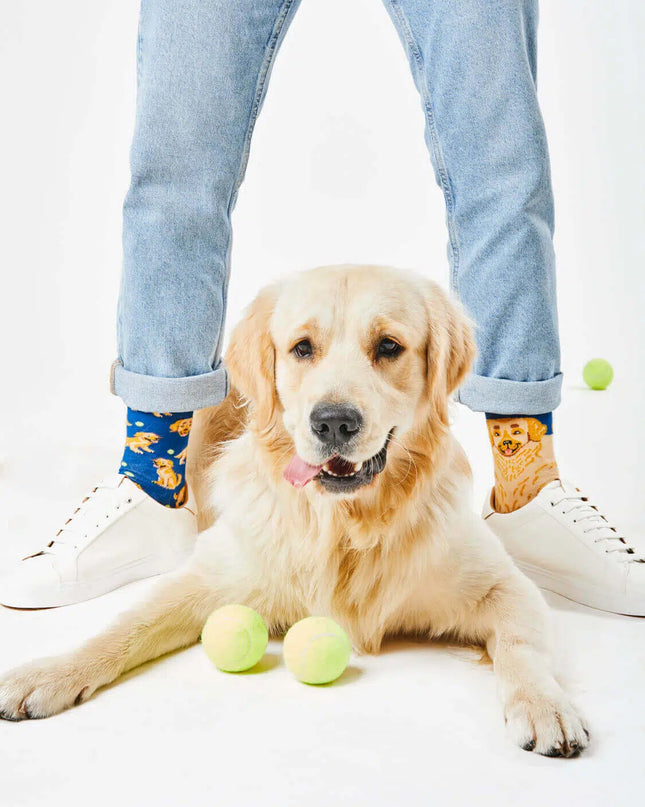 Viele Morgen Socken - Goldener Junge