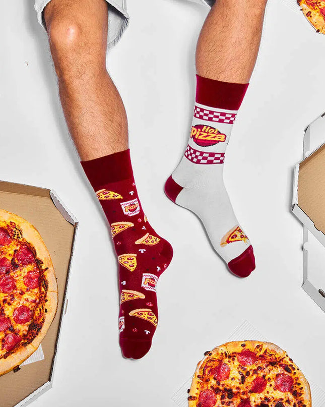 Viele Morgen Socken - Pizzastück