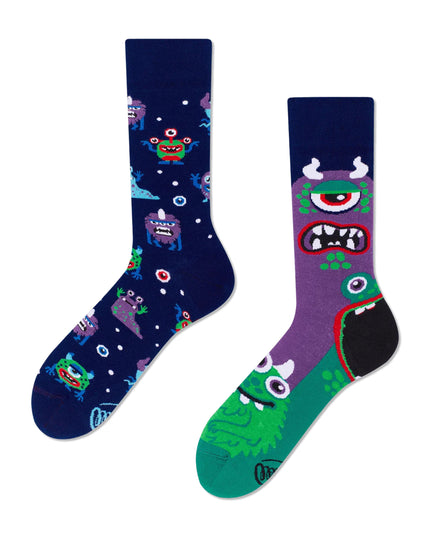 Viele Morgen Socken - Die Monster