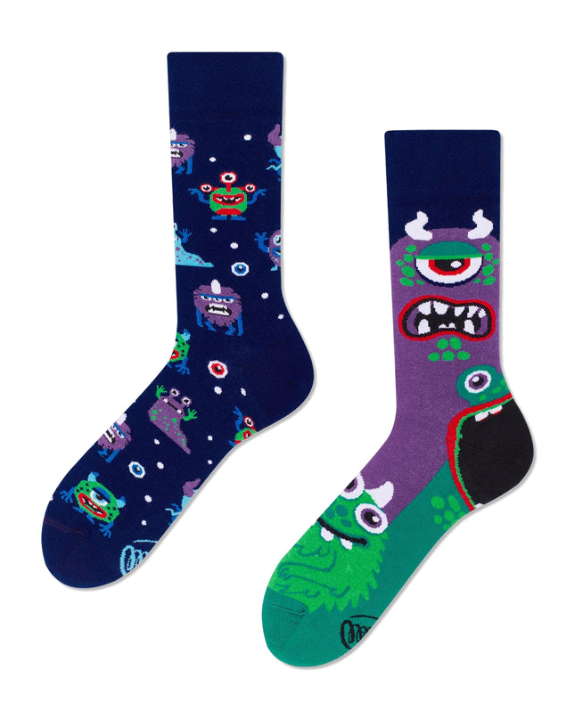 Viele Morgen Socken - Die Monster