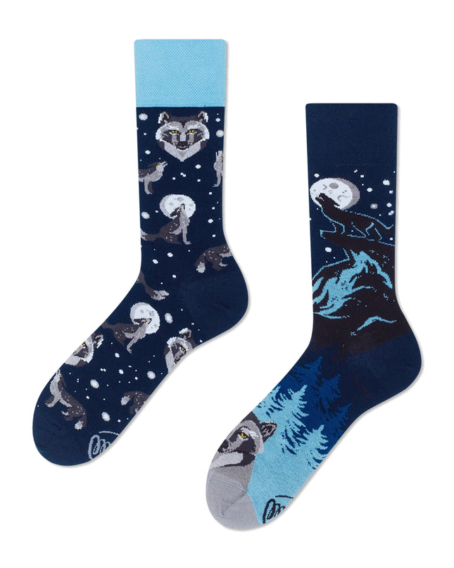 Winter Wolf Socks
