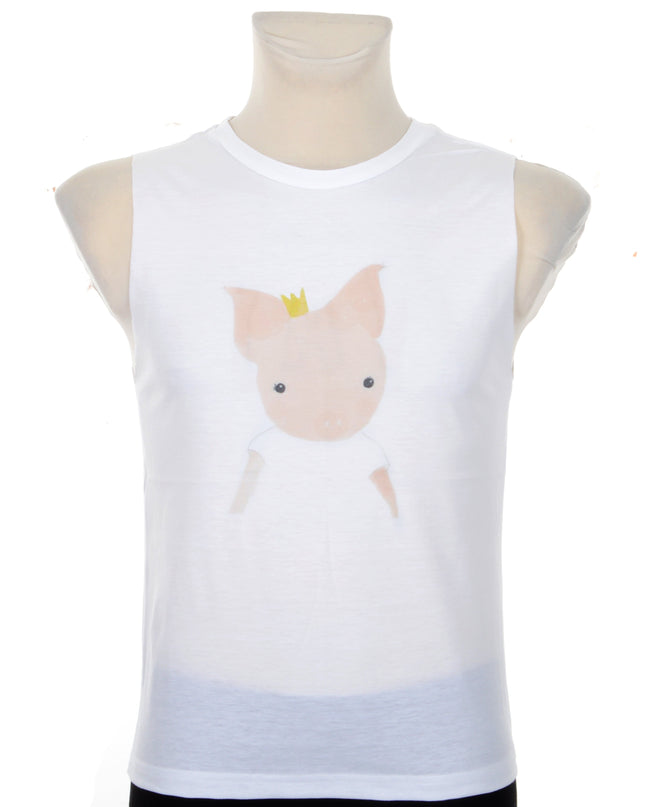 Tanktop – Design mit kleinem Schweinchen für Damen und Herren