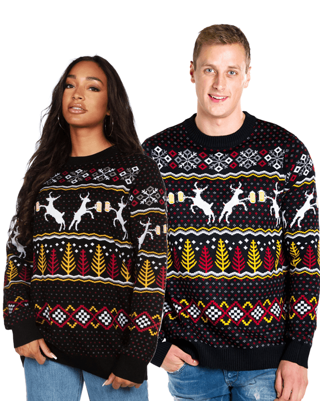 Matching Caribrew Couples Ugly Christmas Sweater