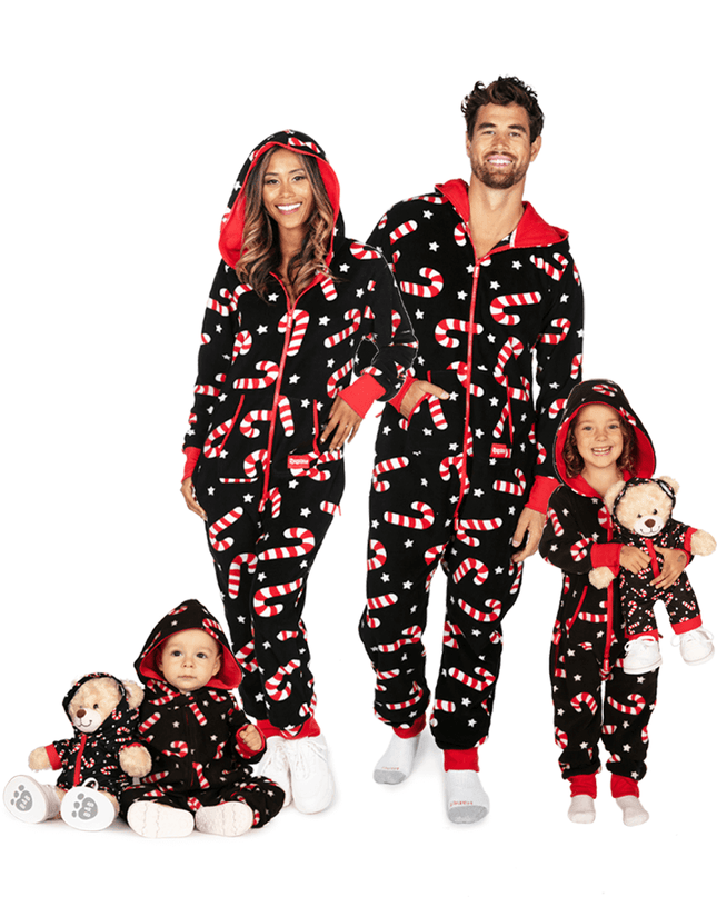 Matching Build-a-Bear Candy Cane Lane Collection