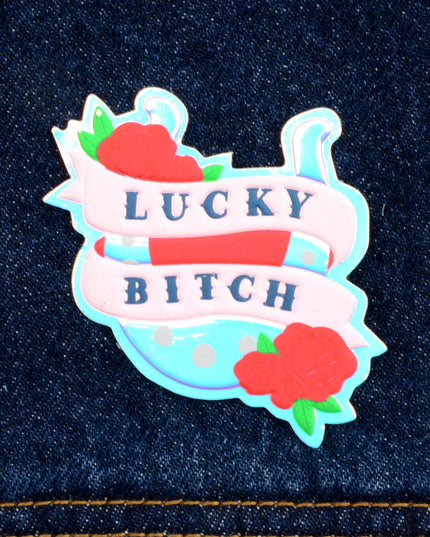 Lucky Bitch Sticker