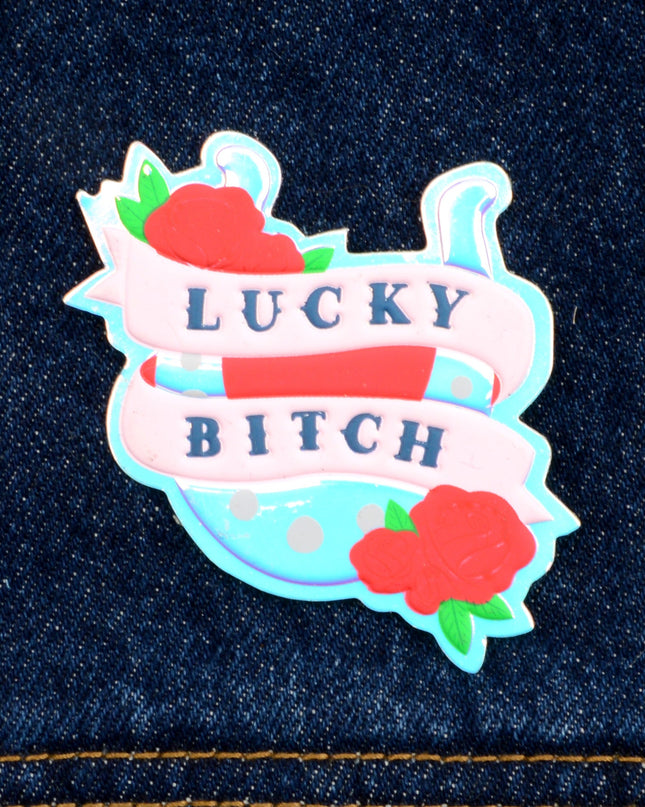 Lucky Bitch Sticker