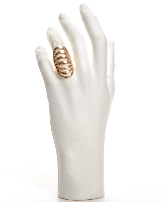 Striped Maxi Ring