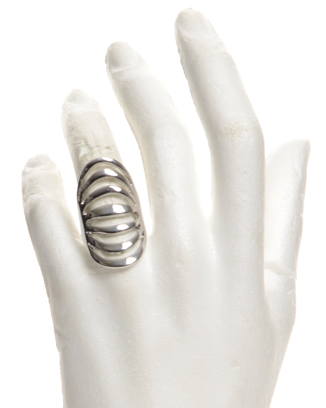 Gestreifter Chromring