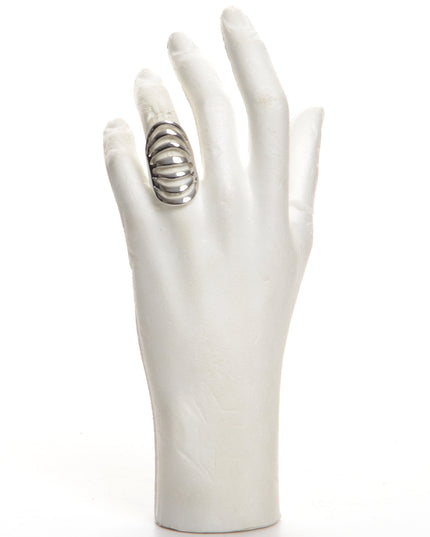 Gestreifter Chromring